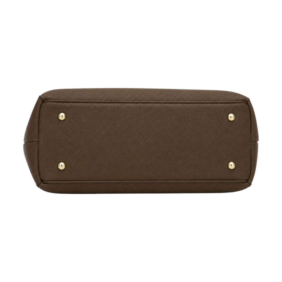 HB Creation Brown Essence Satchel Handbag
