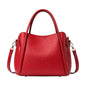 HB Creation Red Curve Satchel Handbag
